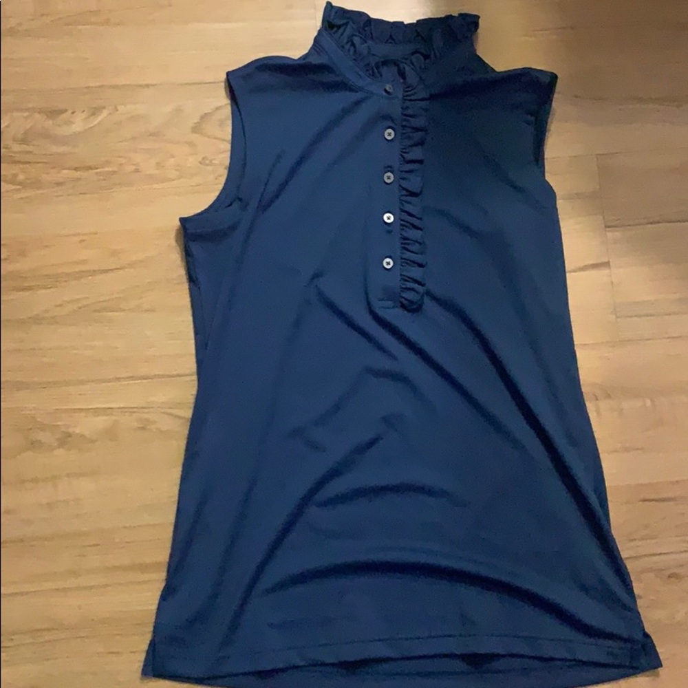 Oxford golf top dark blue